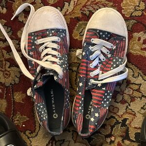 Air walk American flag design